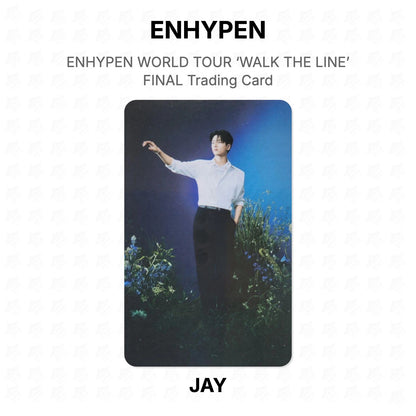 ENHYPEN WORLD TOUR ‘WALK THE LINE’ FINAL Trading Card Official Photocard