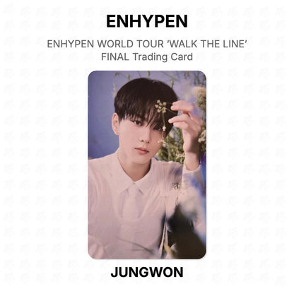 ENHYPEN WORLD TOUR ‘WALK THE LINE’ FINAL Trading Card Official Photocard