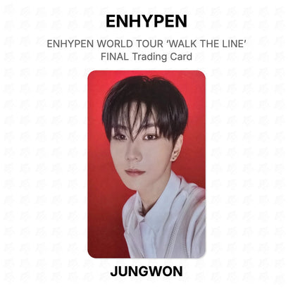 ENHYPEN WORLD TOUR ‘WALK THE LINE’ FINAL Trading Card Official Photocard
