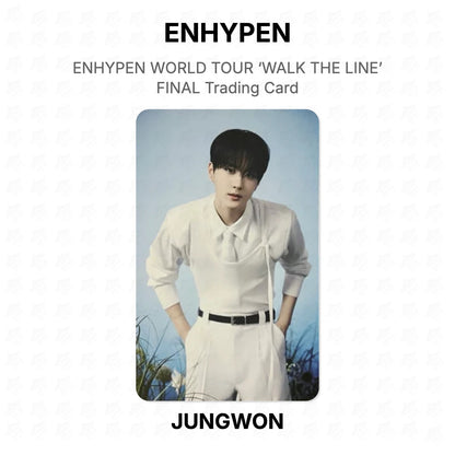 ENHYPEN WORLD TOUR ‘WALK THE LINE’ FINAL Trading Card Official Photocard