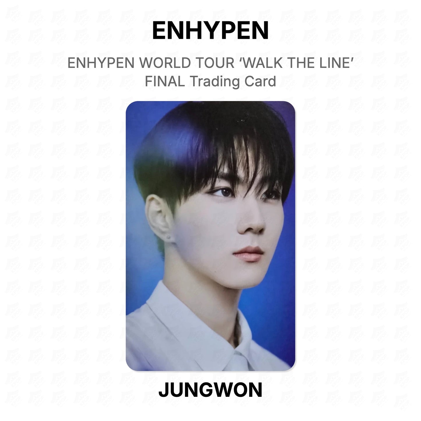 ENHYPEN WORLD TOUR ‘WALK THE LINE’ FINAL Trading Card Official Photocard