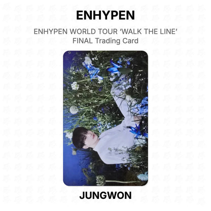 ENHYPEN WORLD TOUR ‘WALK THE LINE’ FINAL Trading Card Official Photocard