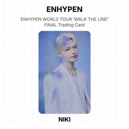 ENHYPEN WORLD TOUR ‘WALK THE LINE’ FINAL Trading Card Official Photocard