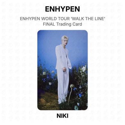 ENHYPEN WORLD TOUR ‘WALK THE LINE’ FINAL Trading Card Official Photocard