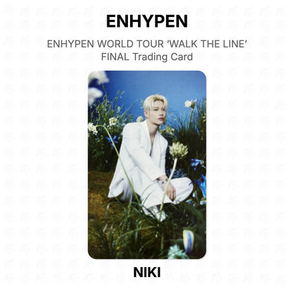 ENHYPEN WORLD TOUR ‘WALK THE LINE’ FINAL Trading Card Official Photocard
