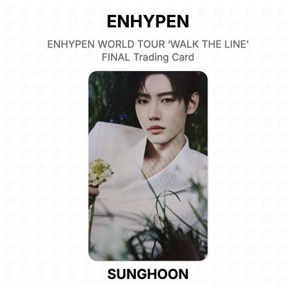 ENHYPEN WORLD TOUR ‘WALK THE LINE’ FINAL Trading Card Official Photocard