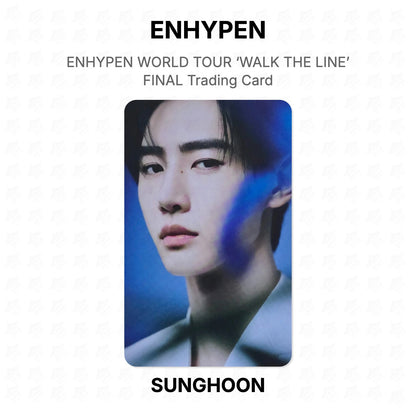 ENHYPEN WORLD TOUR ‘WALK THE LINE’ FINAL Trading Card Official Photocard