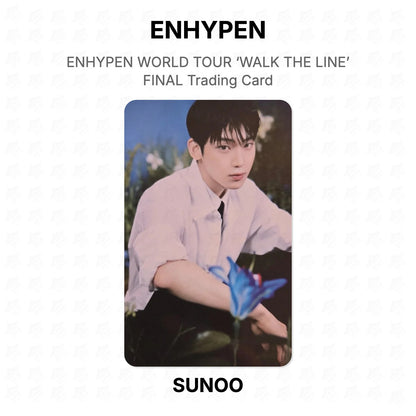 ENHYPEN WORLD TOUR ‘WALK THE LINE’ FINAL Trading Card Official Photocard