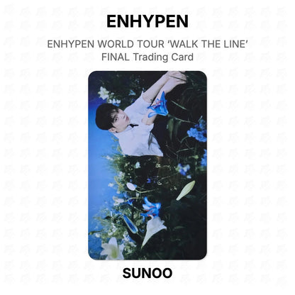ENHYPEN WORLD TOUR ‘WALK THE LINE’ FINAL Trading Card Official Photocard