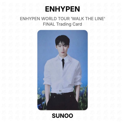 ENHYPEN WORLD TOUR ‘WALK THE LINE’ FINAL Trading Card Official Photocard