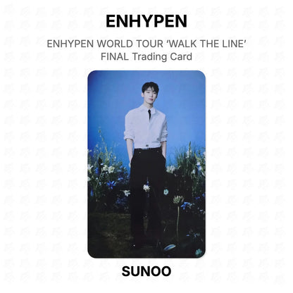 ENHYPEN WORLD TOUR ‘WALK THE LINE’ FINAL Trading Card Official Photocard