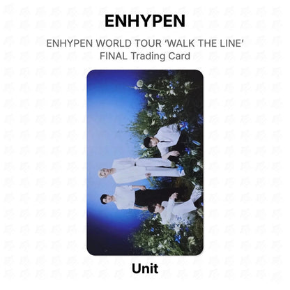 ENHYPEN WORLD TOUR ‘WALK THE LINE’ FINAL Trading Card Official Photocard