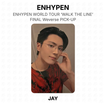 ENHYPEN ENHYPEN WORLD TOUR ‘WALK THE LINE’ : FINAL Weverse PICK-UP Official Photocard