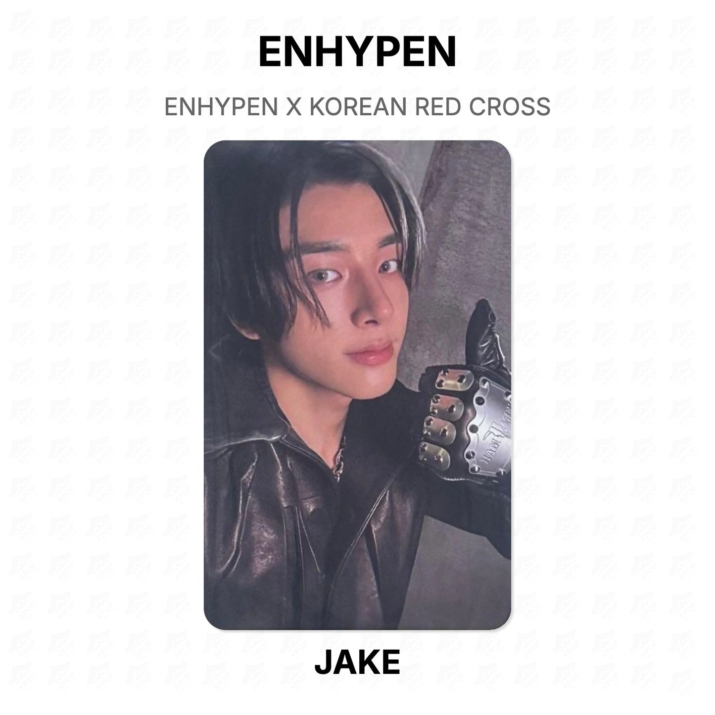 ENHYPEN X KOREAN RED CROSS Official Photocard