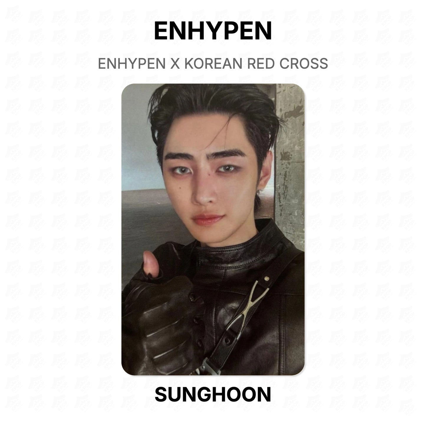 ENHYPEN X KOREAN RED CROSS Official Photocard