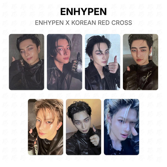 ENHYPEN X KOREAN RED CROSS Official Photocard