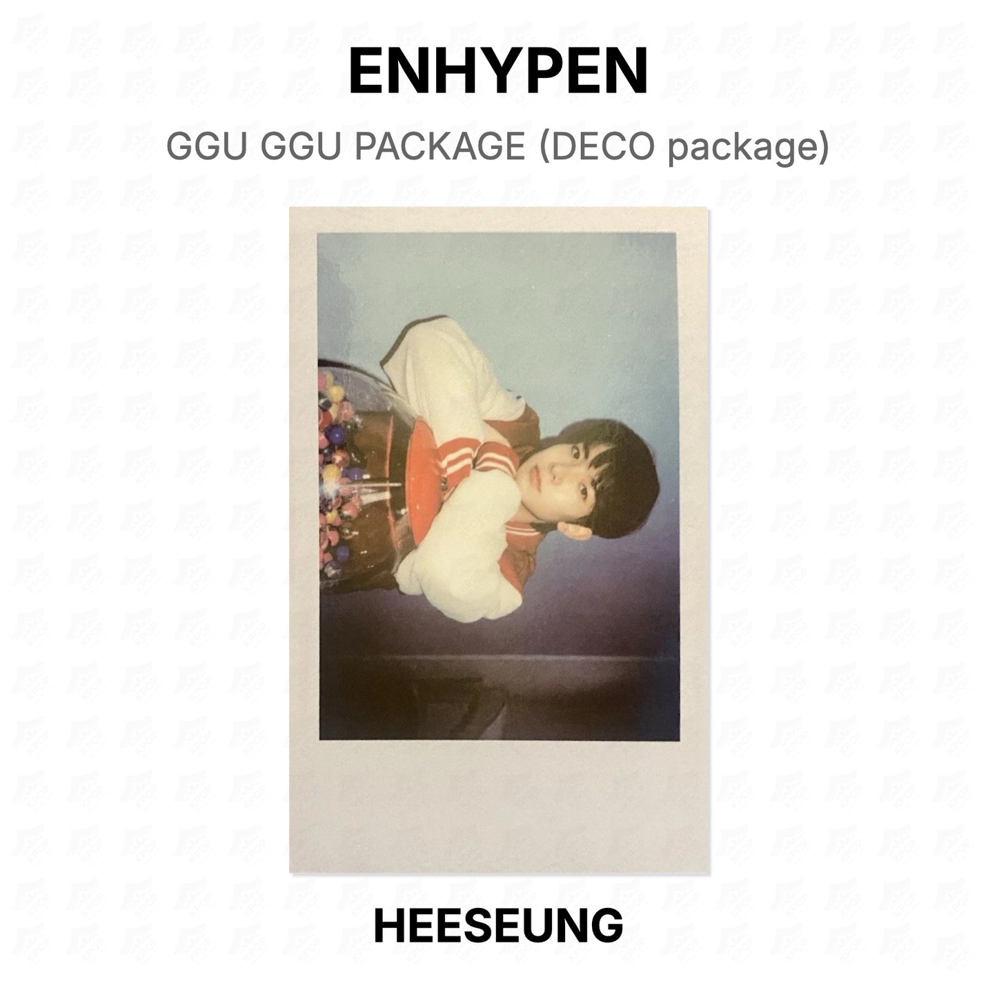 ENHYPEN GGU GGU PACKAGE (DECO package) Official Photocard