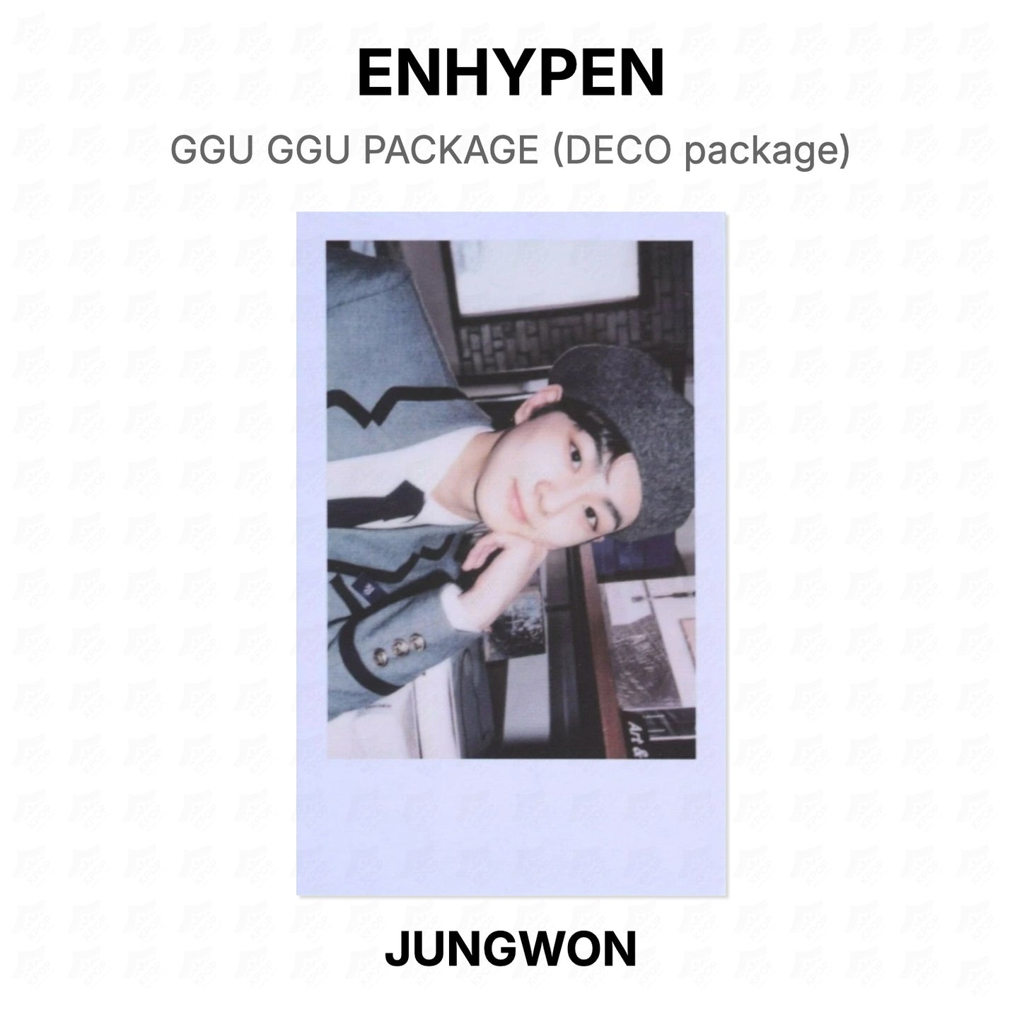 ENHYPEN GGU GGU PACKAGE (DECO package) Official Photocard