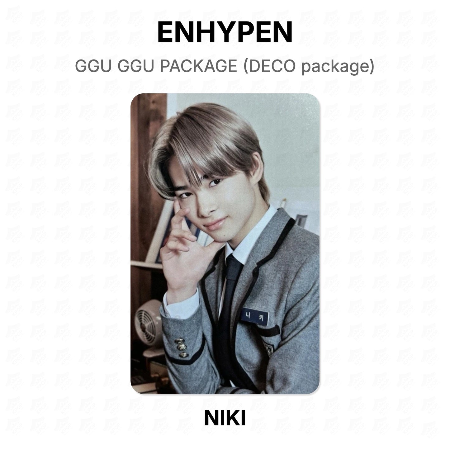 ENHYPEN GGU GGU PACKAGE (DECO package) Official Photocard