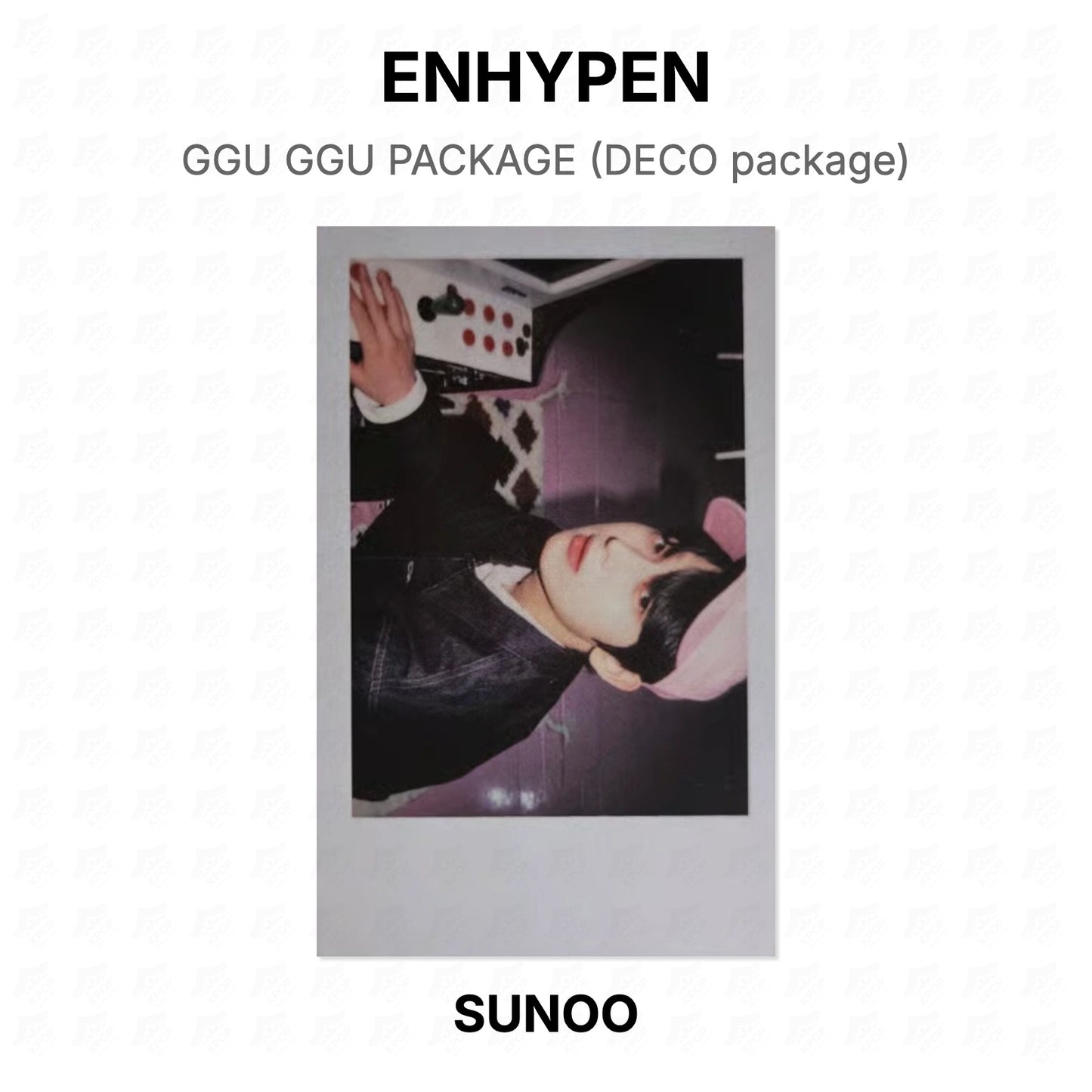 ENHYPEN GGU GGU PACKAGE (DECO package) Official Photocard