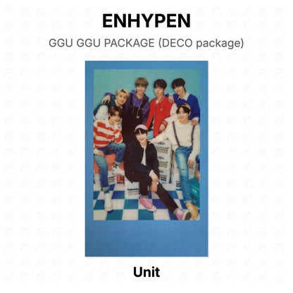ENHYPEN GGU GGU PACKAGE (DECO package) Official Photocard
