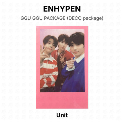 ENHYPEN GGU GGU PACKAGE (DECO package) Official Photocard