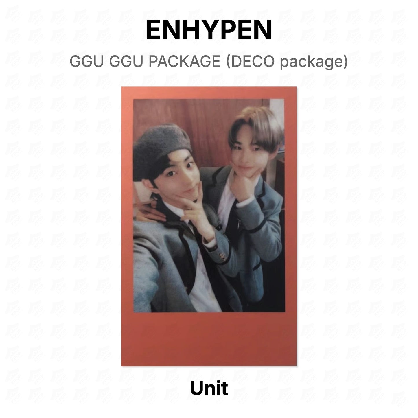 ENHYPEN GGU GGU PACKAGE (DECO package) Official Photocard