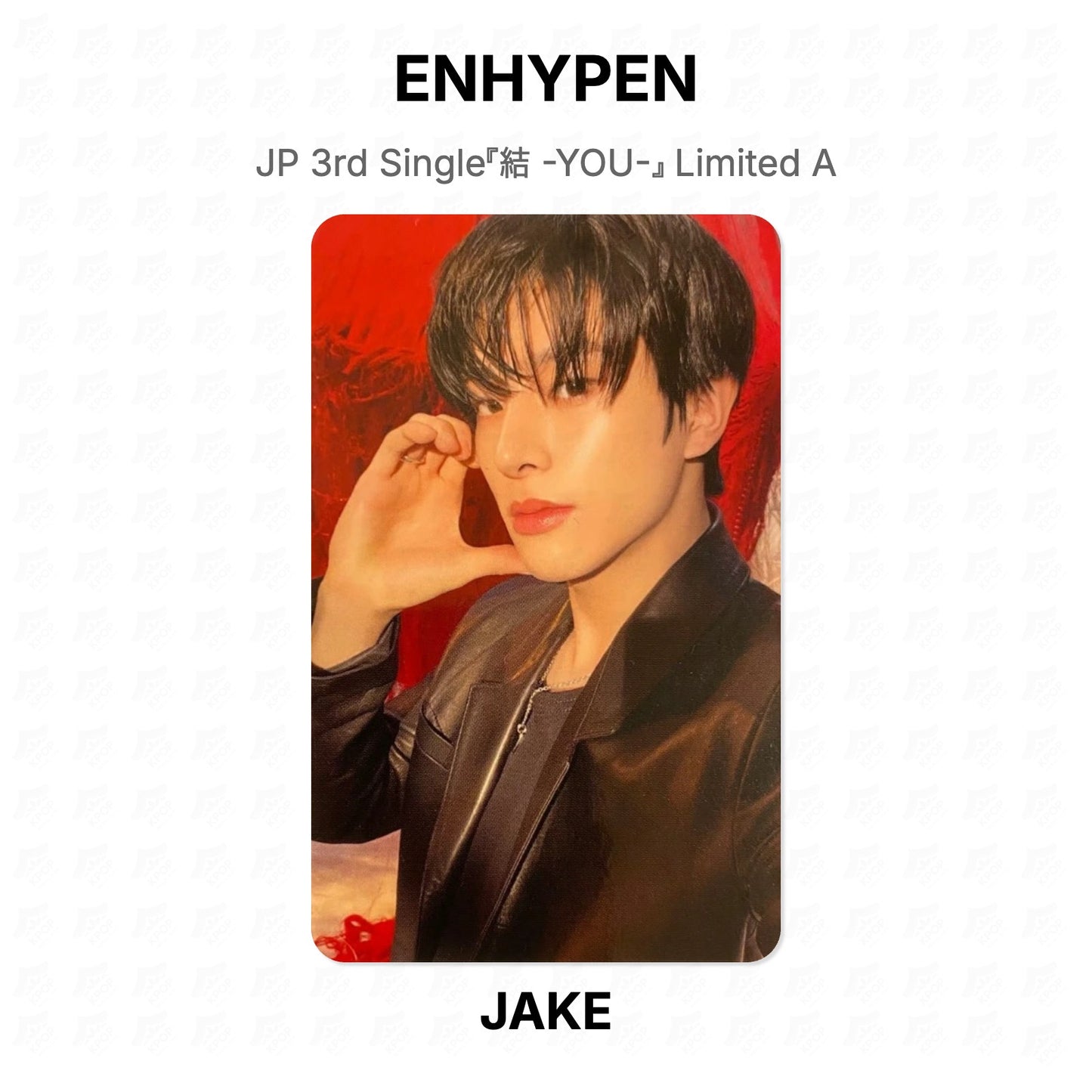ENHYPEN JP 3rd Single『結 -YOU-』 Limited A Official Photocard