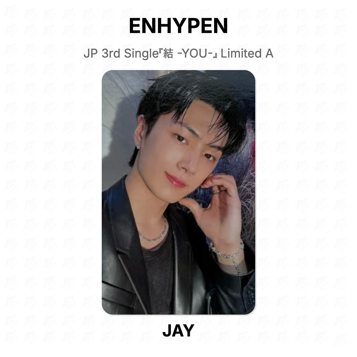 ENHYPEN JP 3rd Single『結 -YOU-』 Limited A Official Photocard