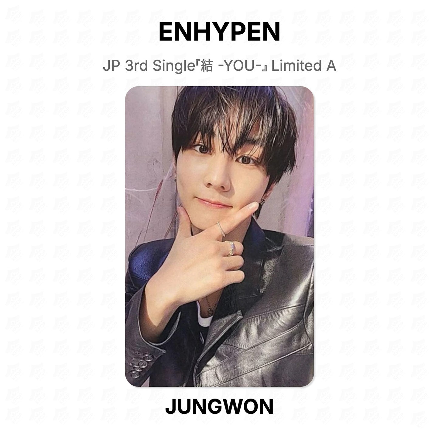 ENHYPEN JP 3rd Single『結 -YOU-』 Limited A Official Photocard