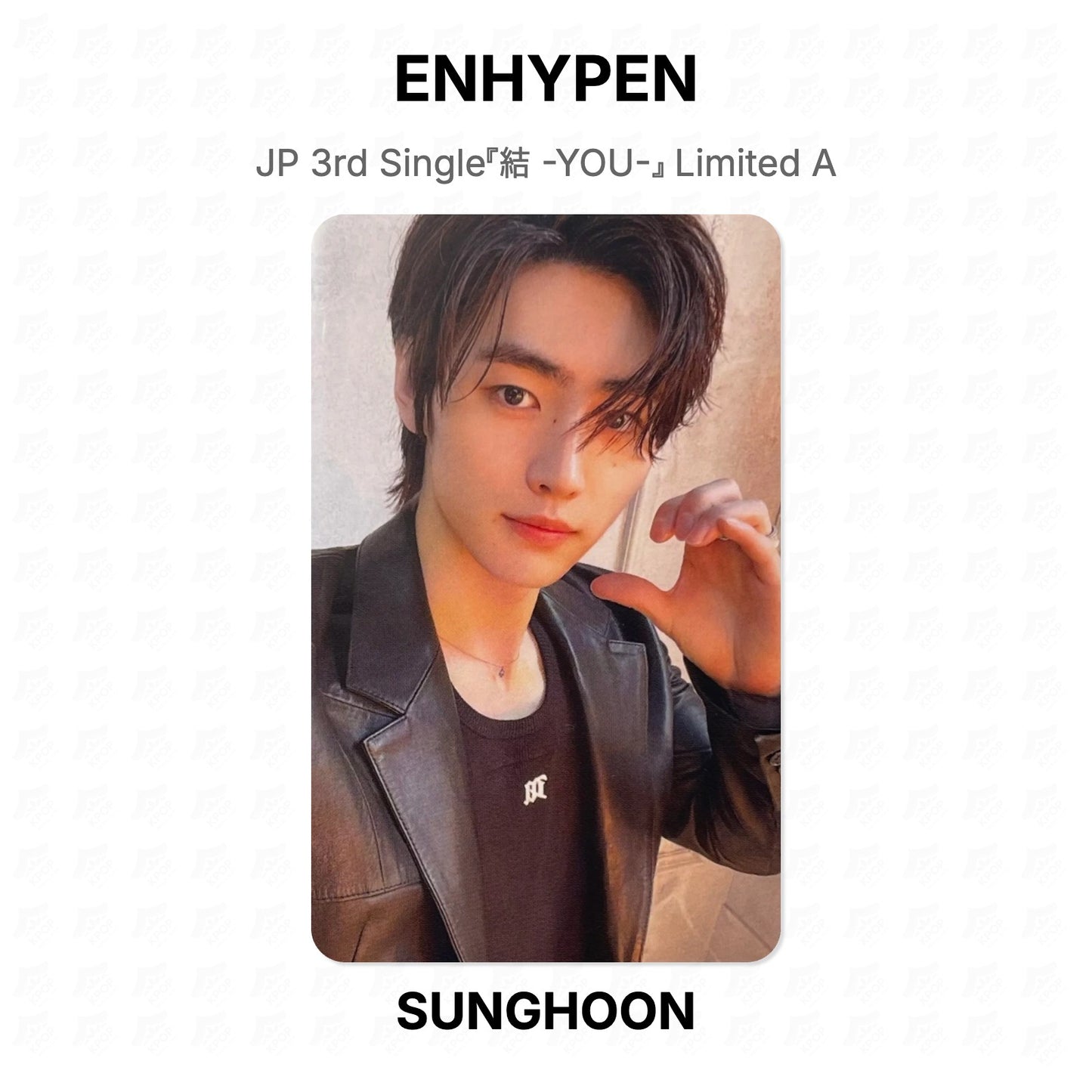 ENHYPEN JP 3rd Single『結 -YOU-』 Limited A Official Photocard