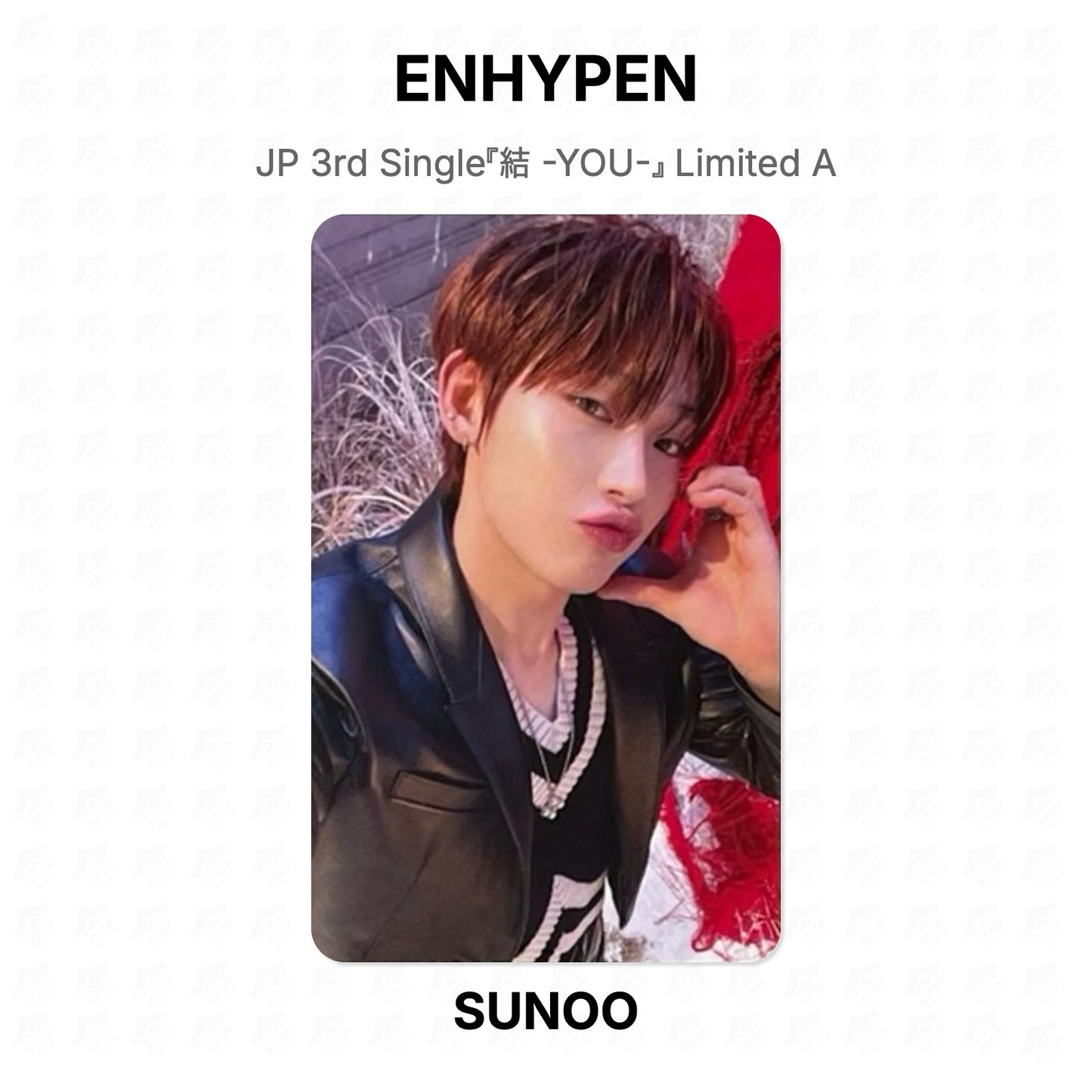 ENHYPEN JP 3rd Single『結 -YOU-』 Limited A Official Photocard