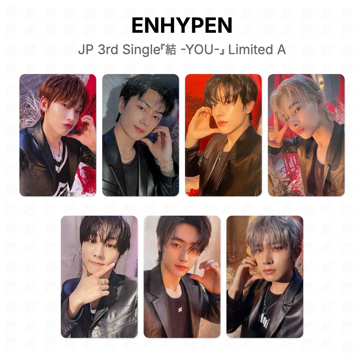 ENHYPEN JP 3rd Single『結 -YOU-』 Limited A Official Photocard