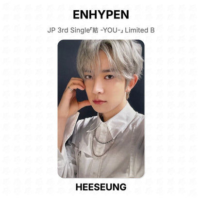ENHYPEN JP 3rd Single『結 -YOU-』 Limited B Official Photocard