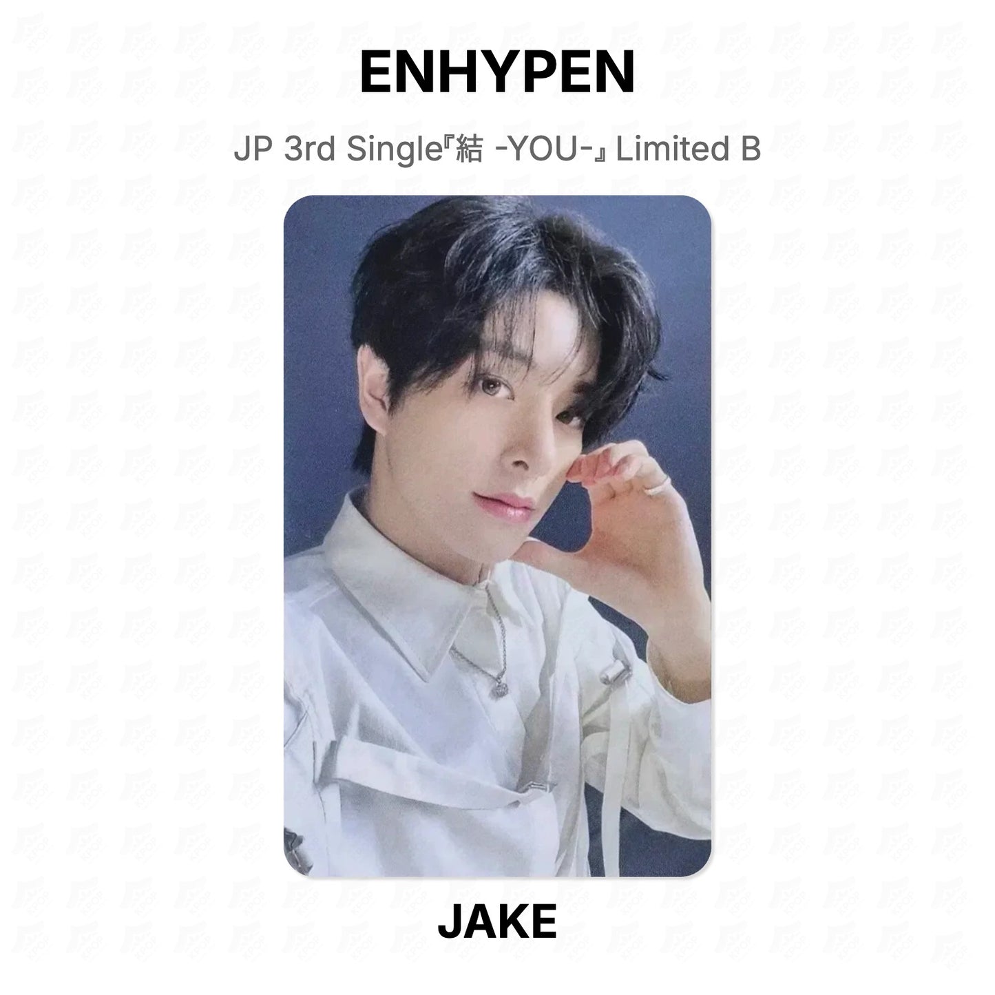 ENHYPEN JP 3rd Single『結 -YOU-』 Limited B Official Photocard