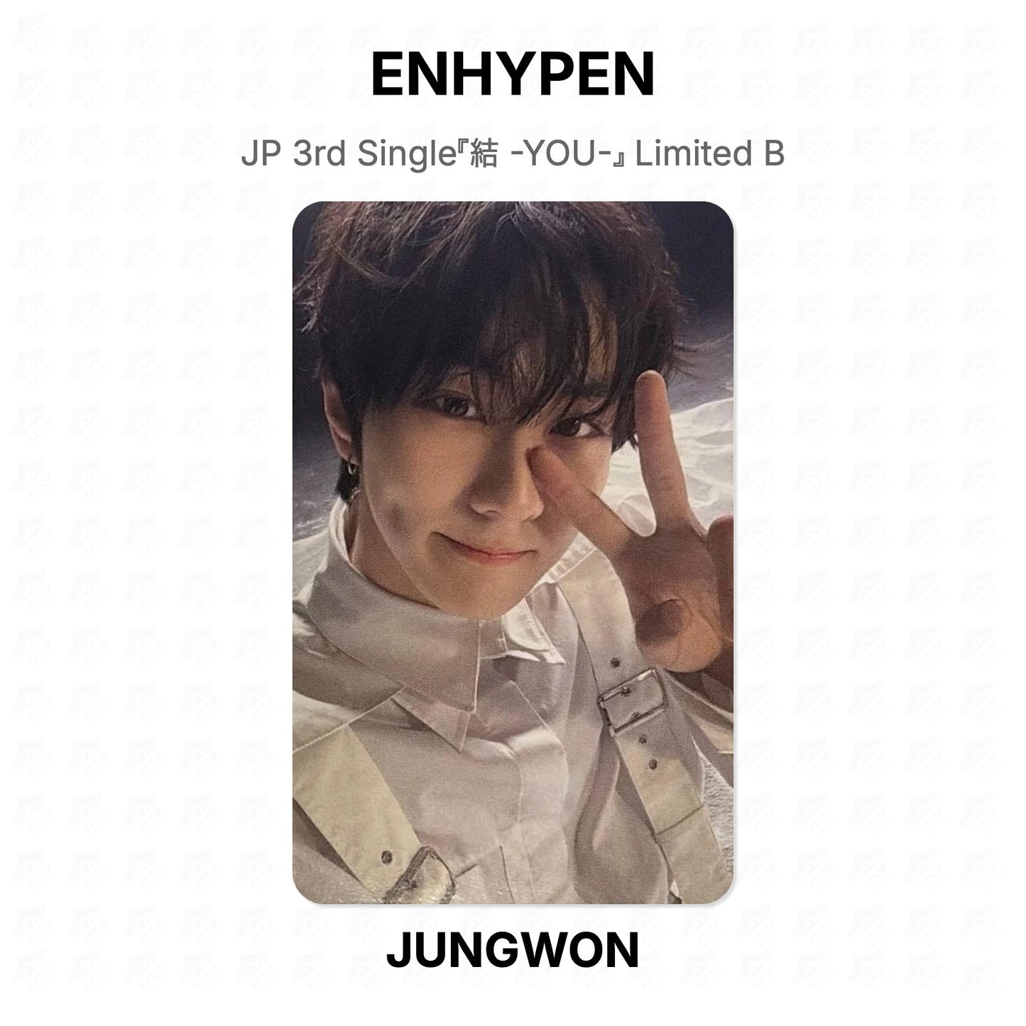 ENHYPEN JP 3rd Single『結 -YOU-』 Limited B Official Photocard