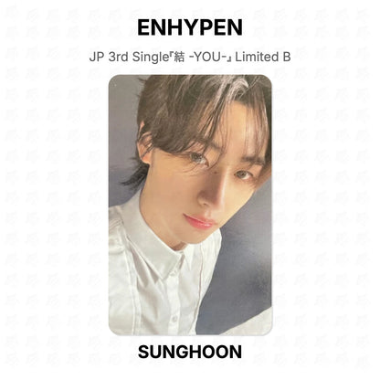 ENHYPEN JP 3rd Single『結 -YOU-』 Limited B Official Photocard