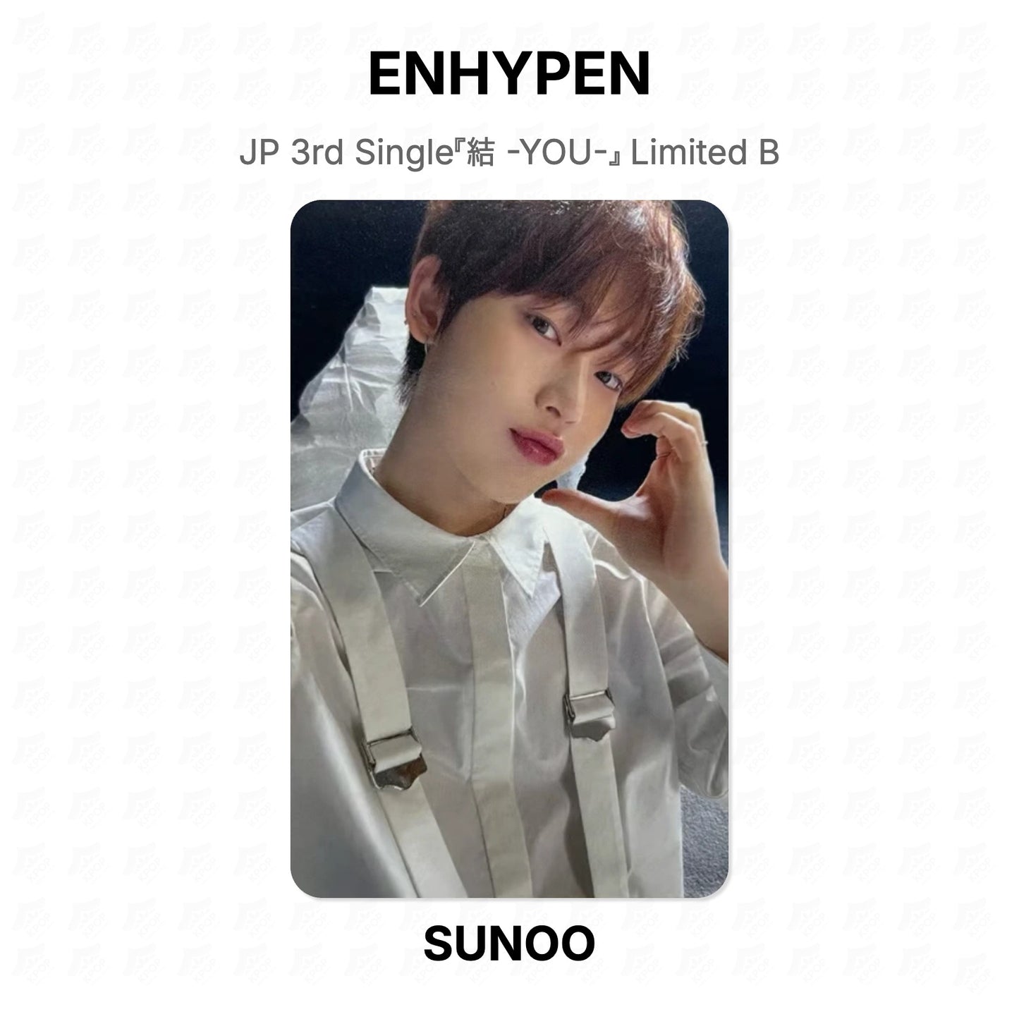 ENHYPEN JP 3rd Single『結 -YOU-』 Limited B Official Photocard