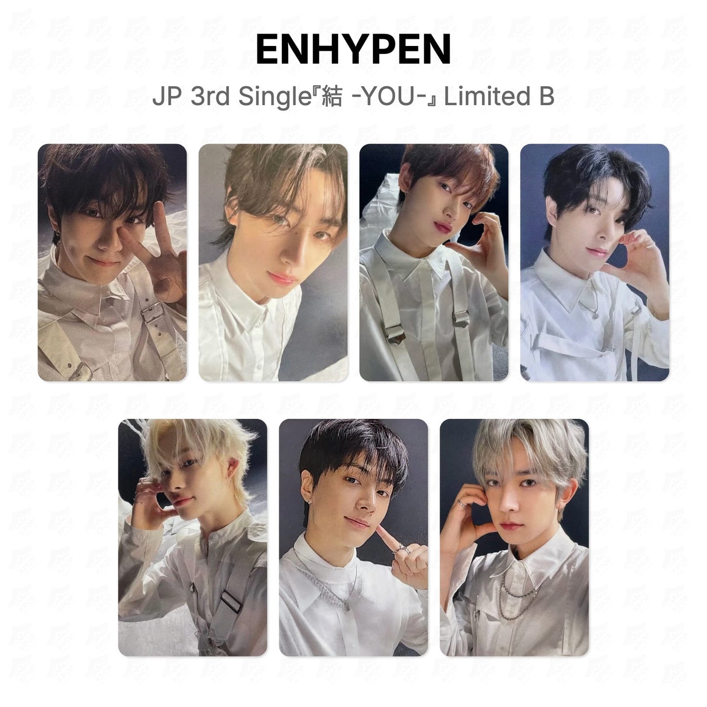 ENHYPEN JP 3rd Single『結 -YOU-』 Limited B Official Photocard