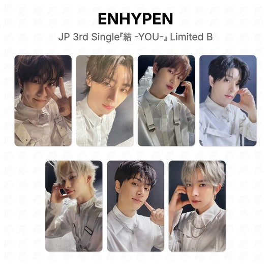 ENHYPEN JP 3rd Single『結 -YOU-』 Limited B Official Photocard