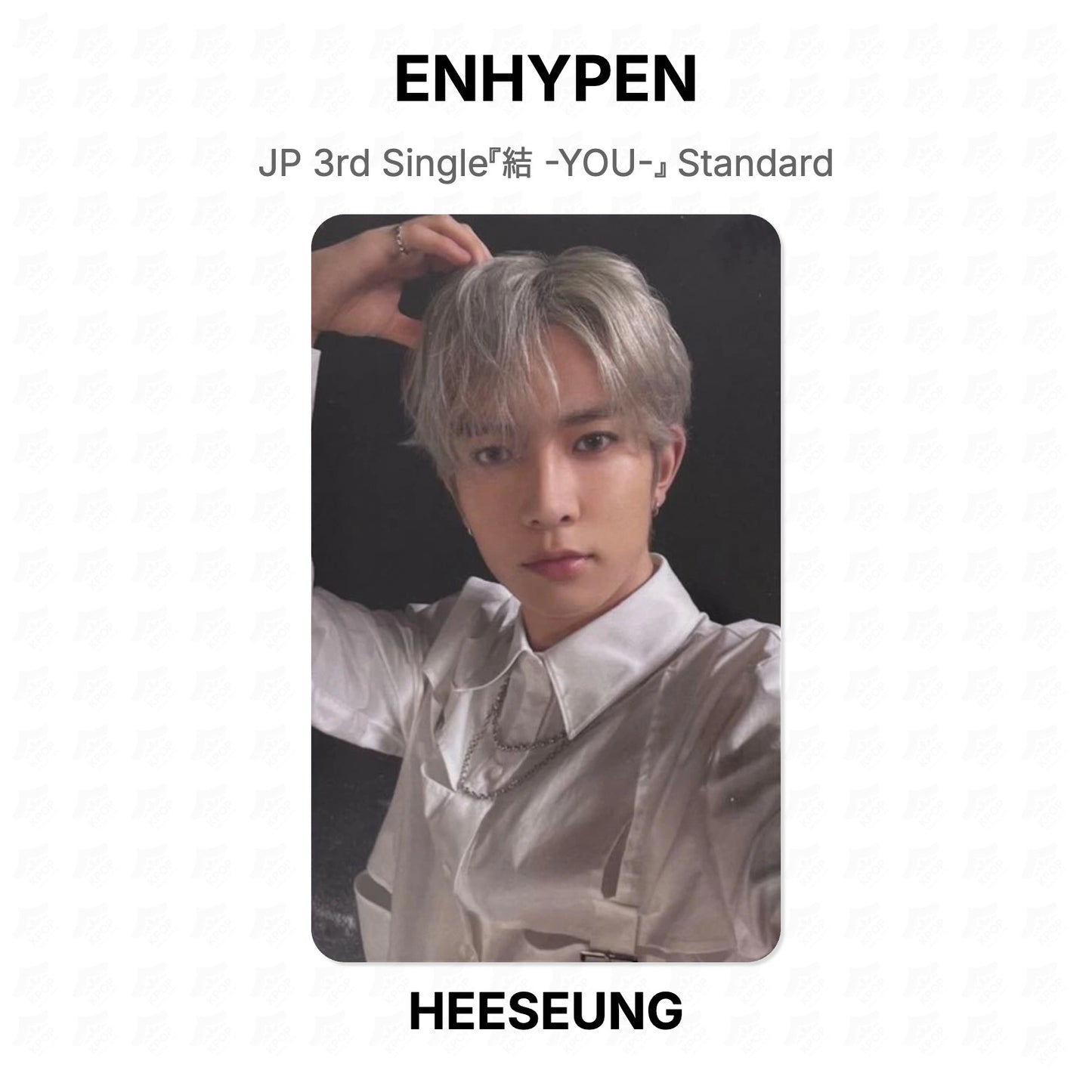 ENHYPEN JP 3rd Single『結 -YOU-』 Standard Official Photocard