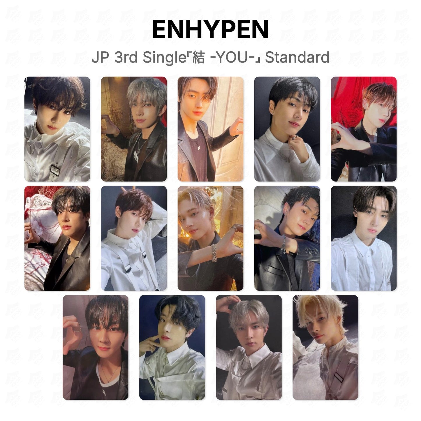 ENHYPEN JP 3rd Single『結 -YOU-』 Standard Official Photocard