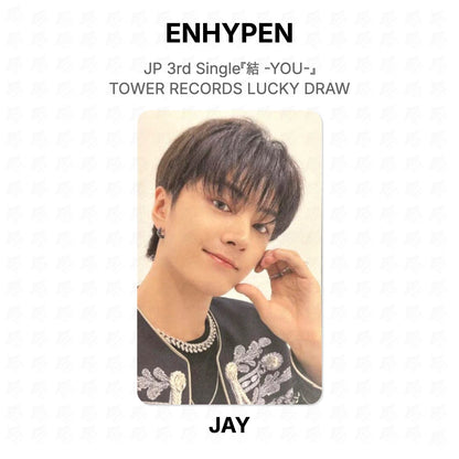 ENHYPEN JP 3rd Single『結 -YOU-』 TOWER RECORDS LUCKY DRAW Official Photocard