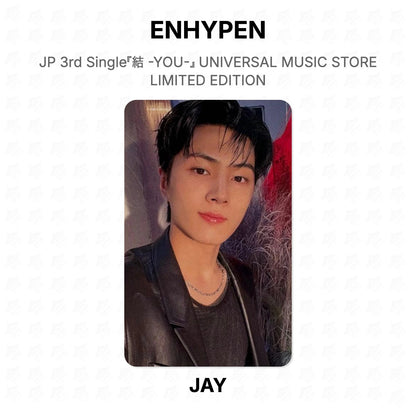 ENHYPEN JP 3rd Single『結 -YOU-』 UNIVERSAL MUSIC STORE LIMITED EDITION Official Photocard
