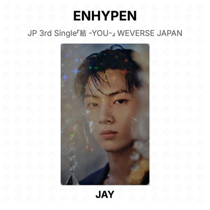 ENHYPEN JP 3rd Single『結 -YOU-』 WEVERSE JAPAN Official Photocard