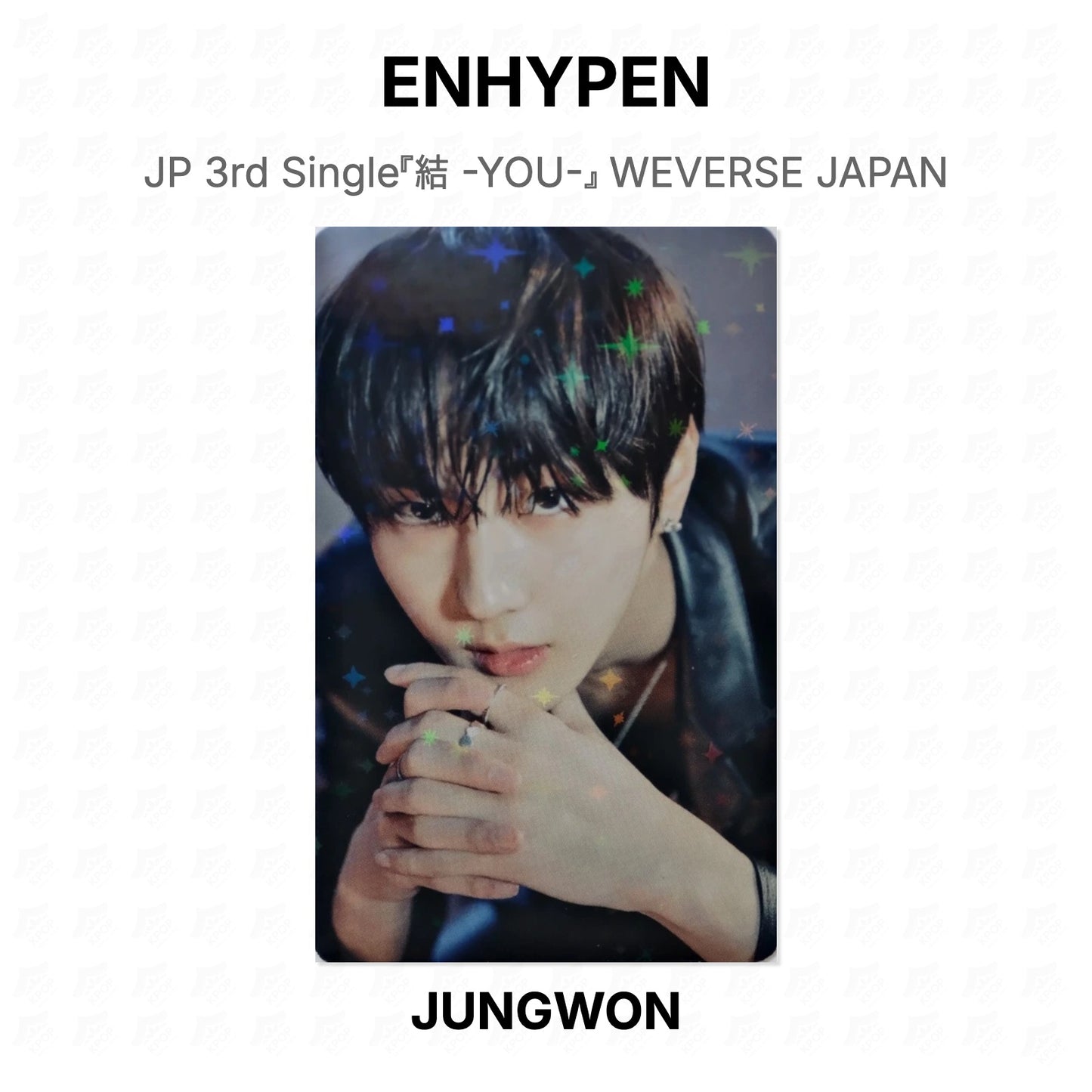 ENHYPEN JP 3rd Single『結 -YOU-』 WEVERSE JAPAN Official Photocard