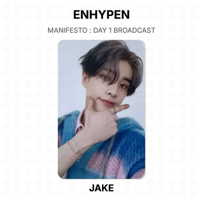 ENHYPEN MANIFESTO : DAY 1 BROADCAST Official Photocard