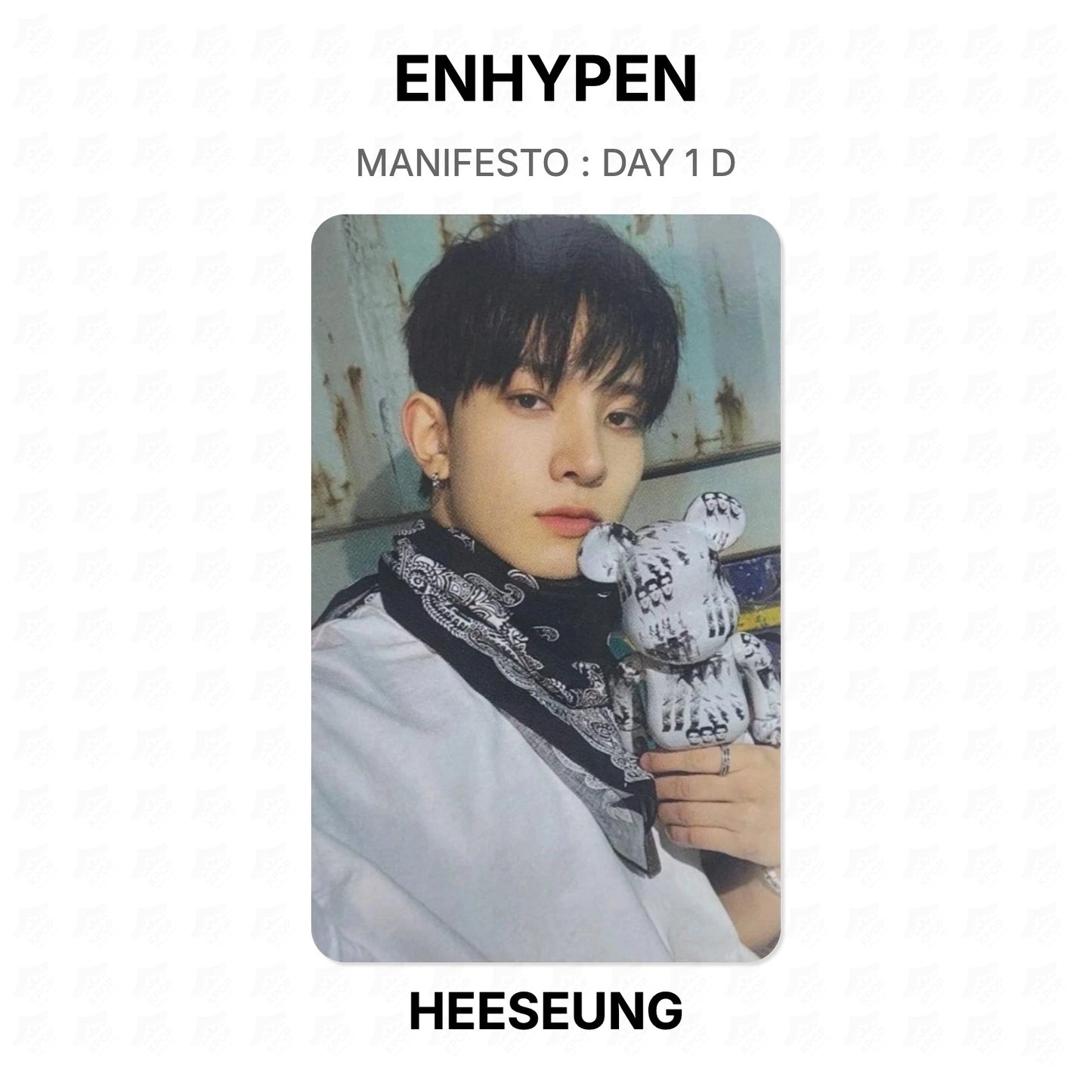 ENHYPEN MANIFESTO : DAY 1 D Official Photocard