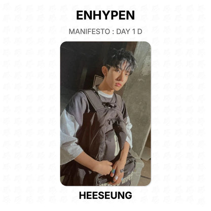 ENHYPEN MANIFESTO : DAY 1 D Official Photocard
