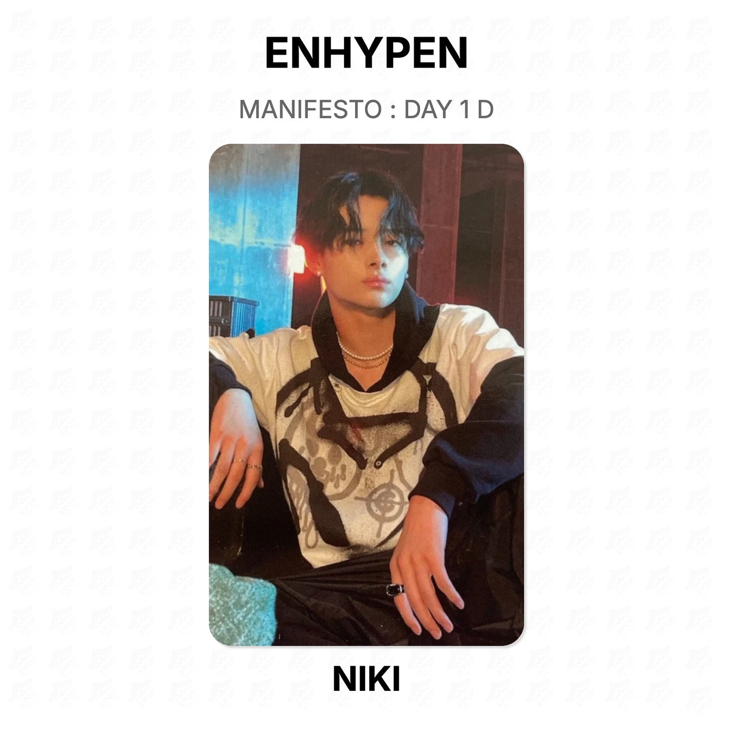 ENHYPEN MANIFESTO : DAY 1 D Official Photocard